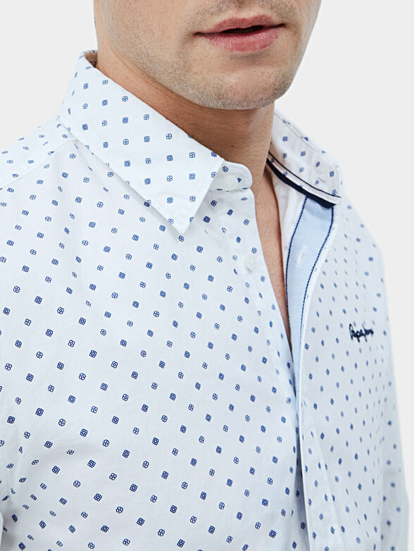 BRADY Shirt with delicate floral details - 2