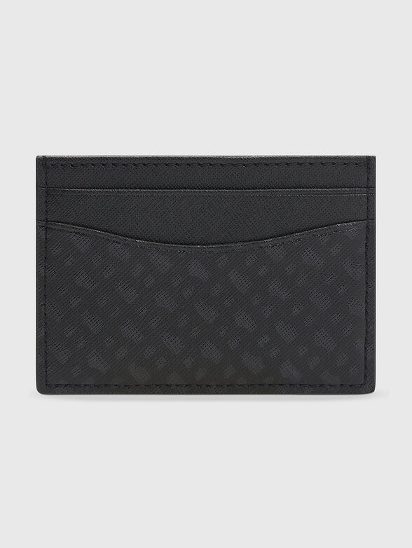 Card holder with monogram logo print - 2