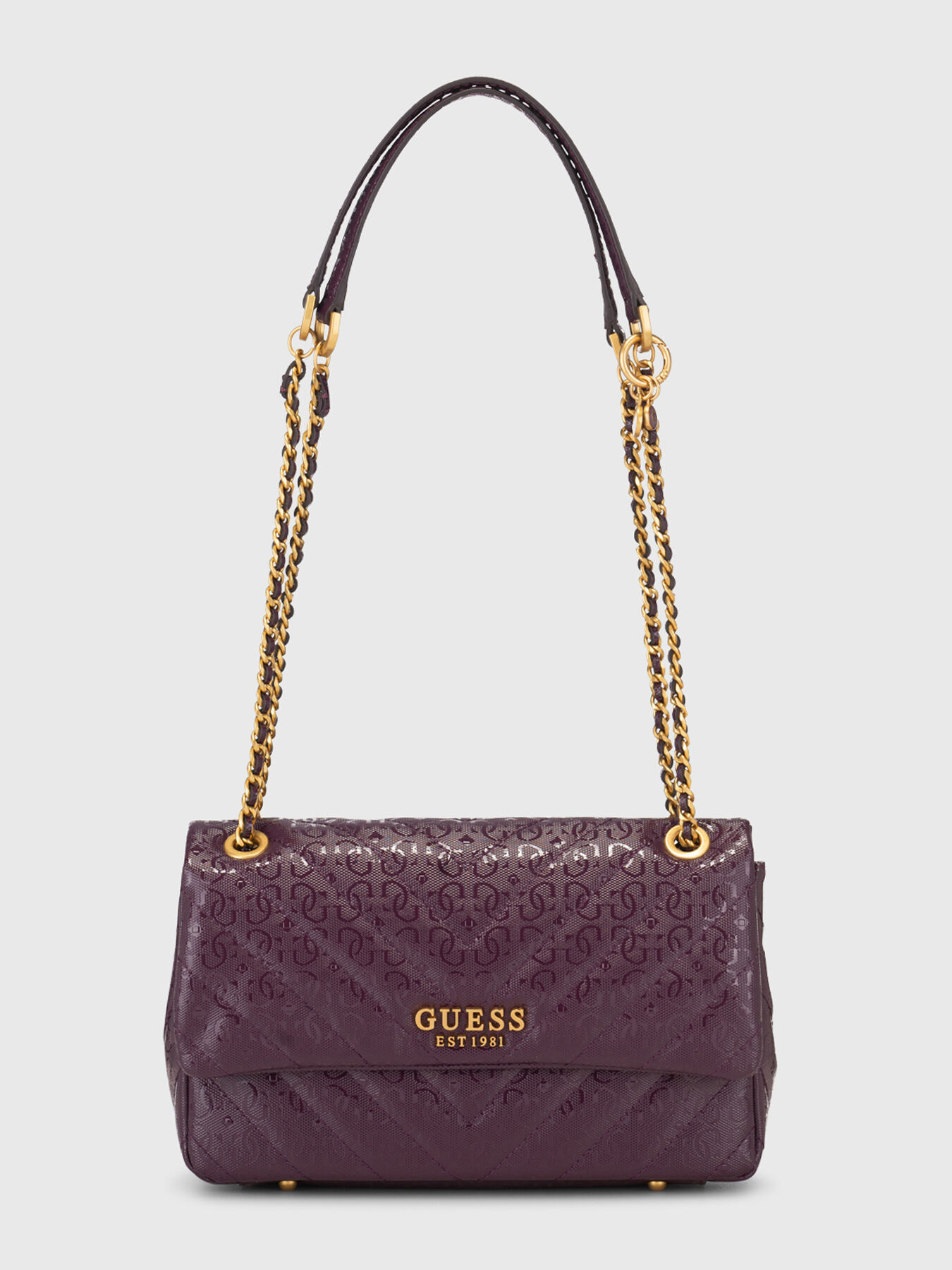 Guess purple bag on sale