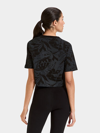 MANIFESTO cotton T-shirt in black - 3