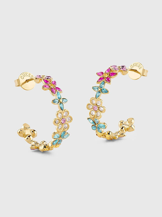 Обеци с флорални мотиви - 1