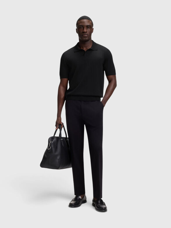 Merino-wool knit polo - 2