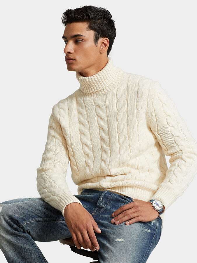 Turtleneck sweater polo ralph lauren clearance