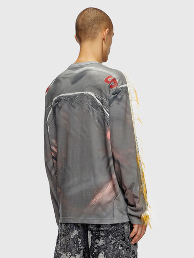 T-CRANE-LS-FUR long sleeve T-shirt - 4