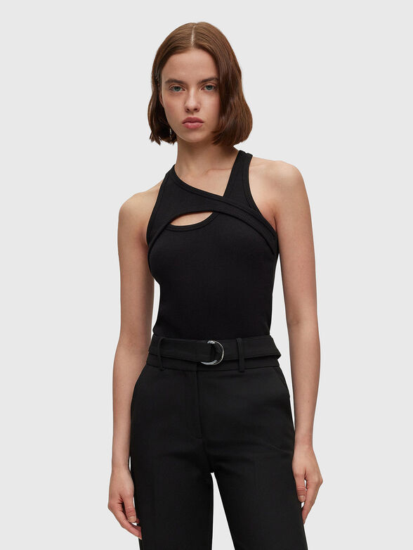DELLCA black top in cotton blend - 4