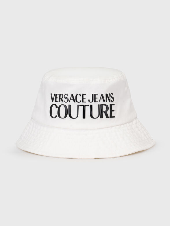 Black bucket hat with logo  - 1