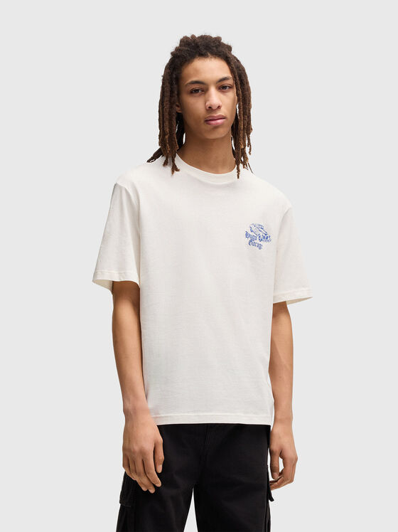 Тениска NATOPU в бял цвят - 1