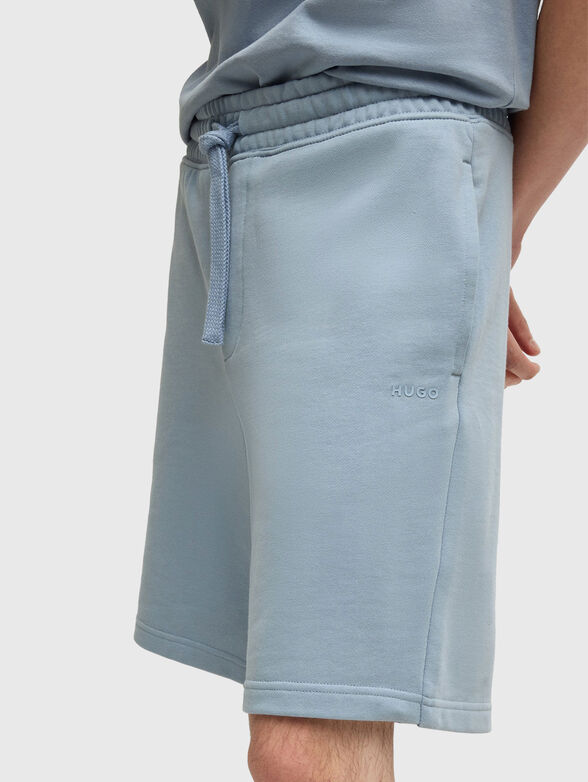 Cotton shorts with logo - 3