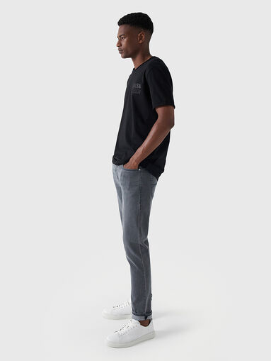 Logo T-shirt in black  - 4