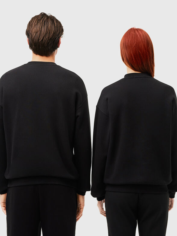 Cotton sweatshirt with accent logo - 2