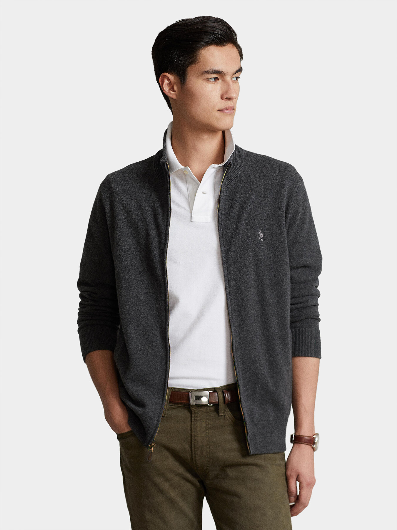 Ralph lauren merino wool cardigan store
