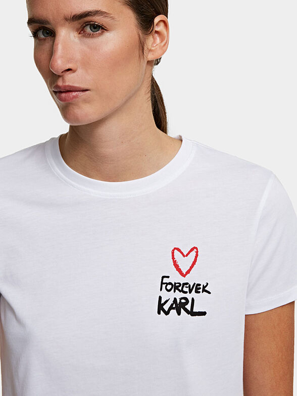 Cotton black tee - 2