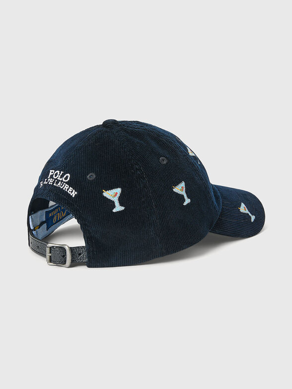 Hat with embroidered logo - 1