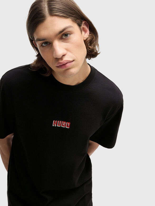 DIQITEE cotton T-shirt with print on the back - 3