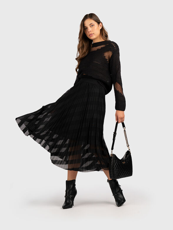 IVANNA sweater with transparent details - 2
