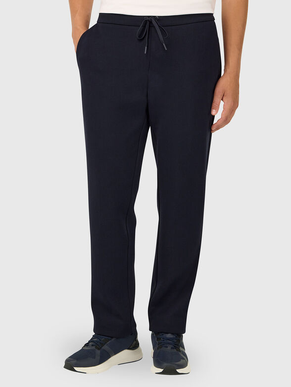 Dark blue sports pants - 1