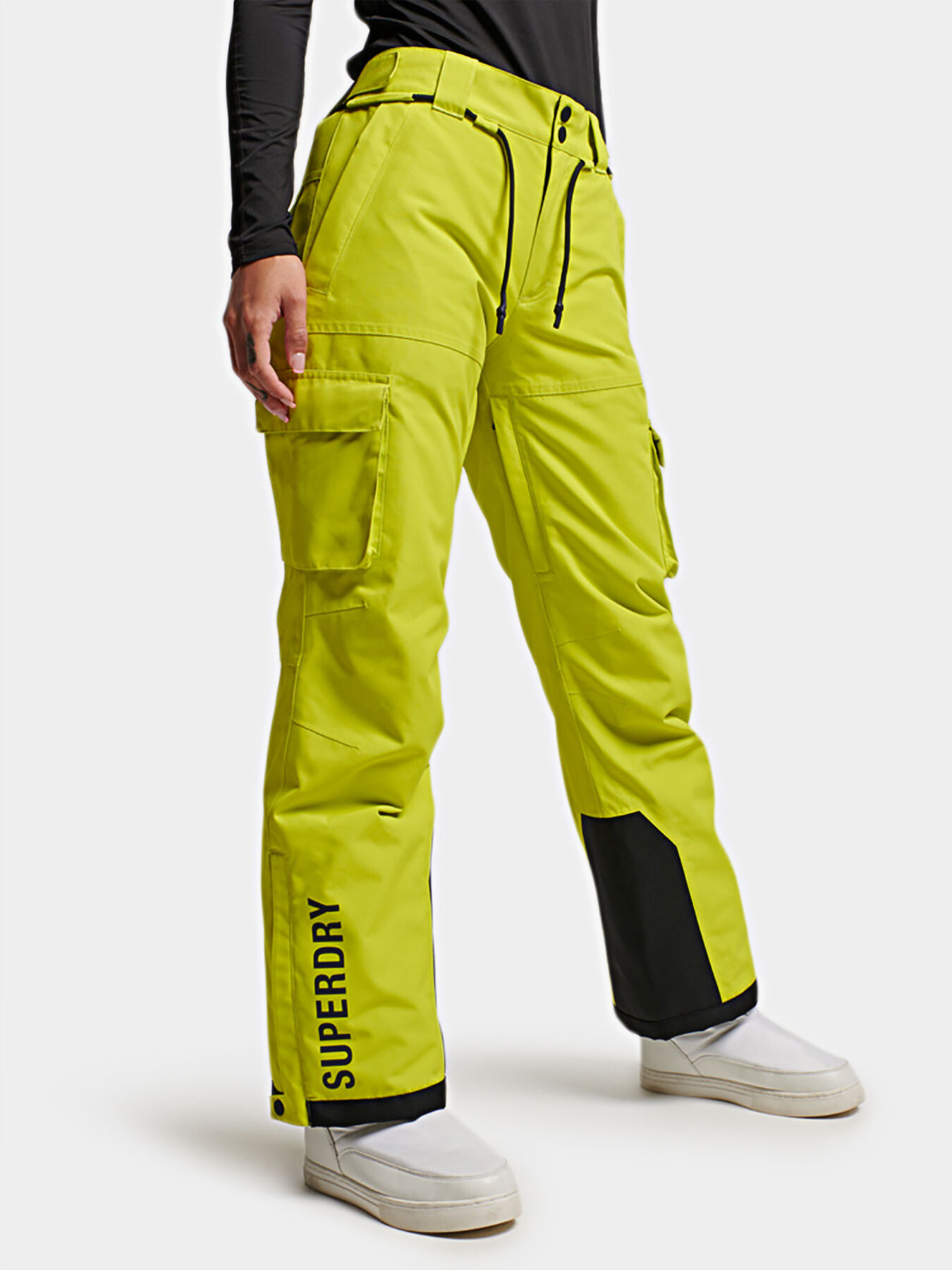 Neon green ski pants hot sale