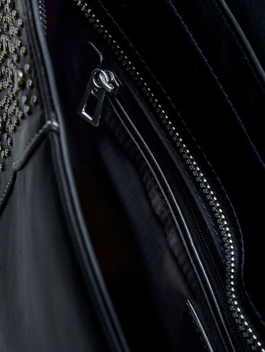 Black bag with eyelets - 5