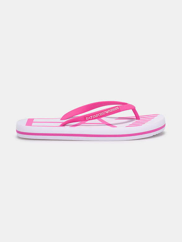 Slippers with branded sole - 1