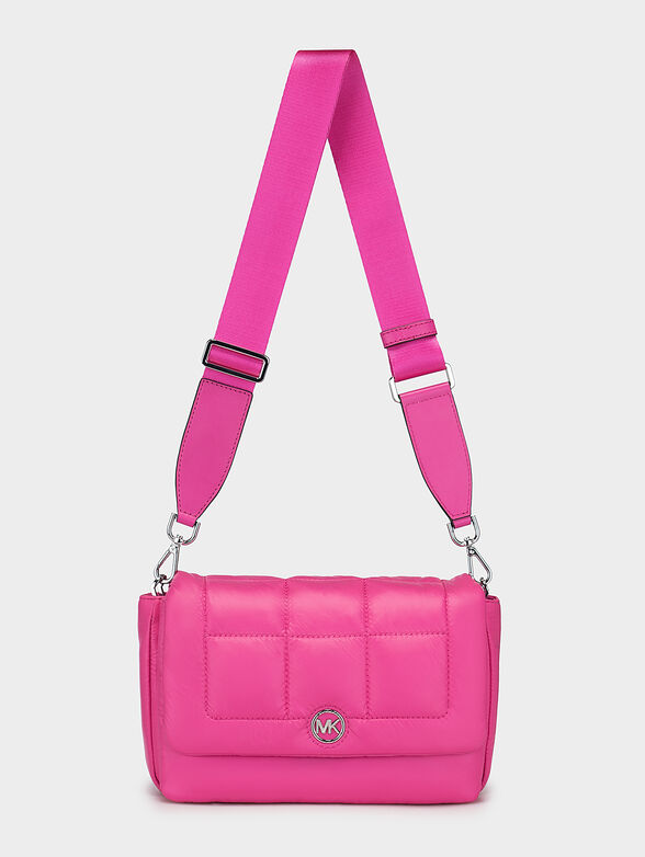 Crossbody bag in fuchsia color with logo detail - 2