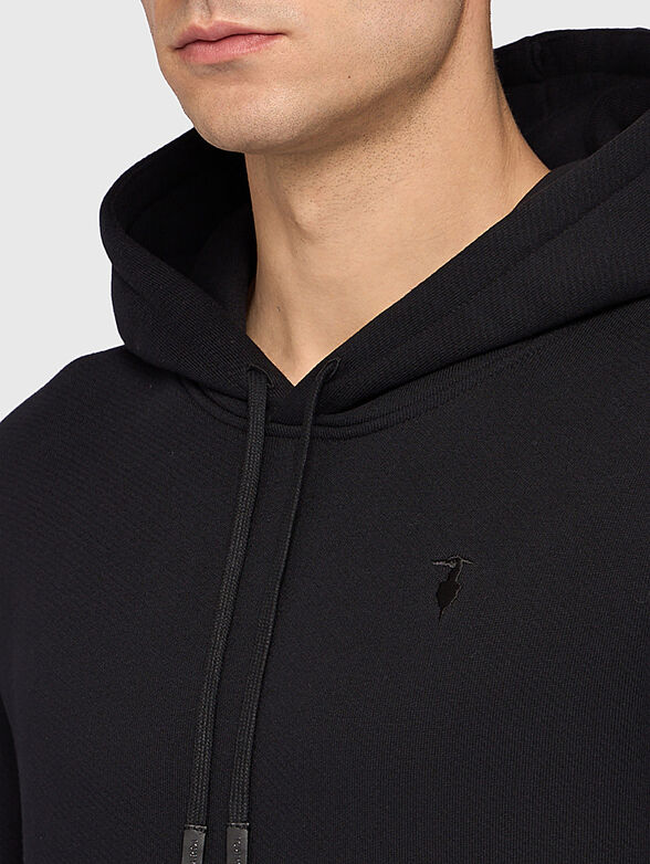 Cotton sweatshirt with logo - 4