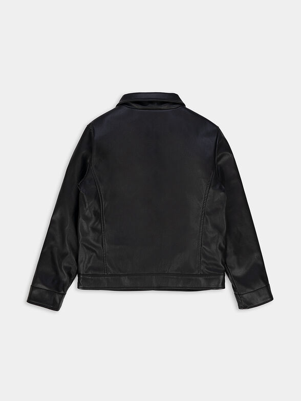Black biker jacket - 2