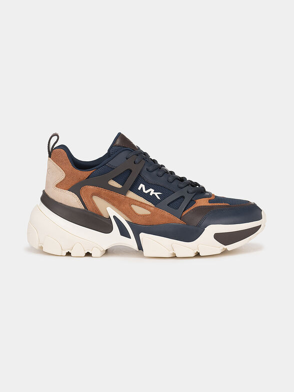 NICK TRAINER leather sneakers - 1