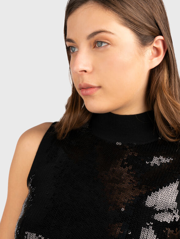 Top with sequins  - 4