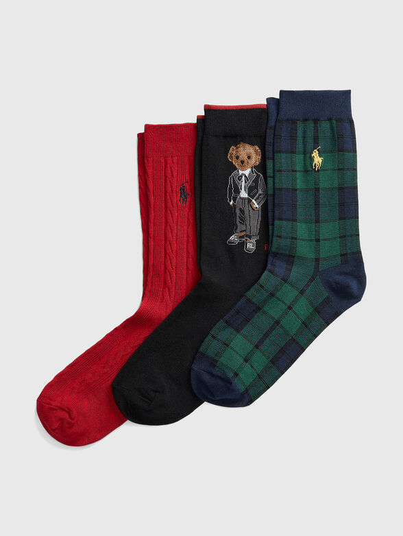 Set of three pairs of socks - 1