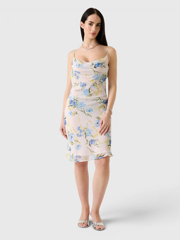 LINDA dress with floral print - 4