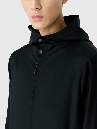 Black jacket with hood - 3