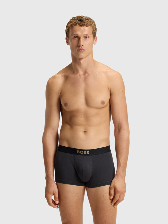 Set of three pairs of boxer with logo - 5