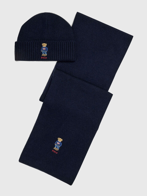  Polo Bear hat and scarf set - 1