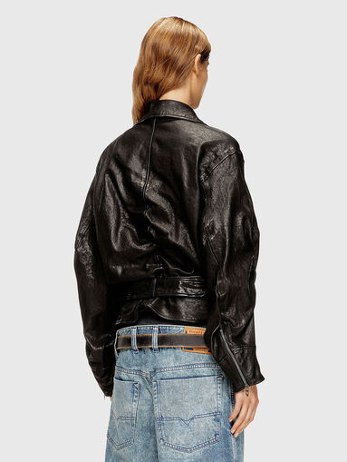 L-OYS leather jacket - 4