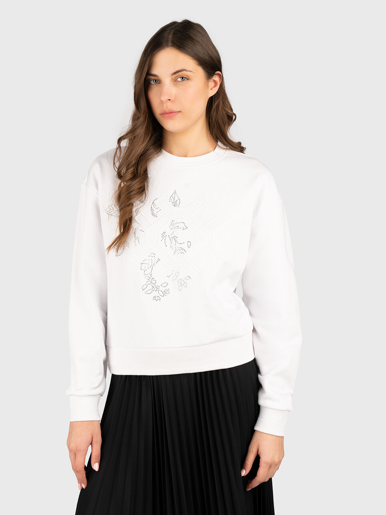 1897 Active ½ Zip Wisconsin Embroidered Hoodie for Women in