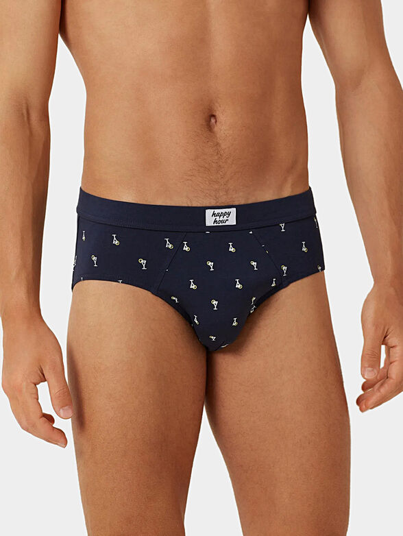 HAPPY HOUR briefs with print - 1
