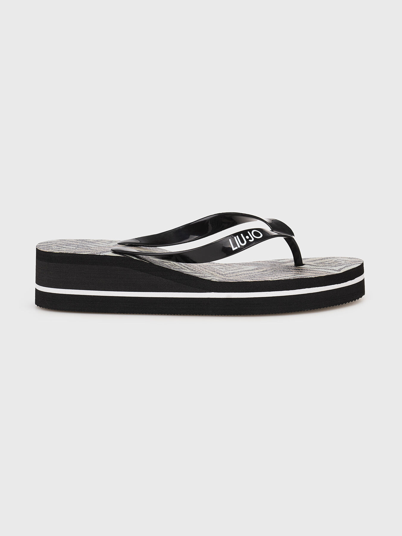 Animal print flip flops brand LIU JO Globalbrandsstore en