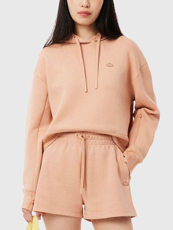 Sweatshirt with logo detail in blue - 1