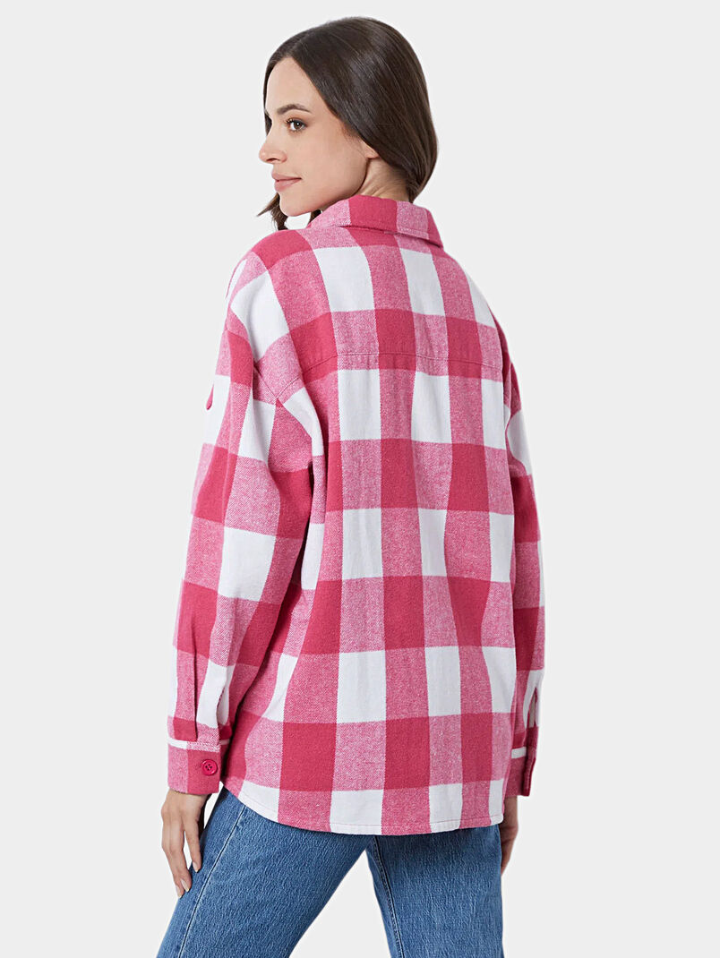 SO PINK plaid shirt  - 3