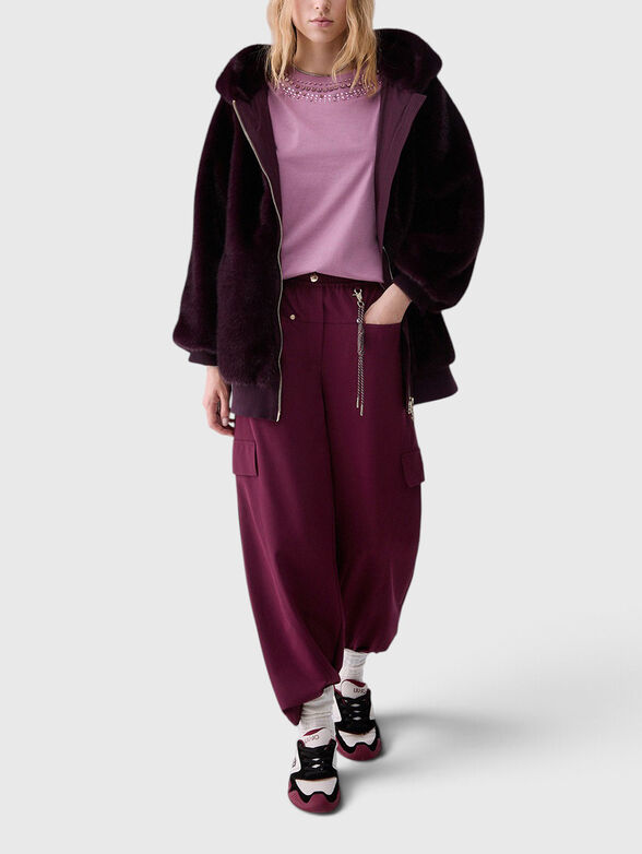 Oversized pants with side pockets - 4
