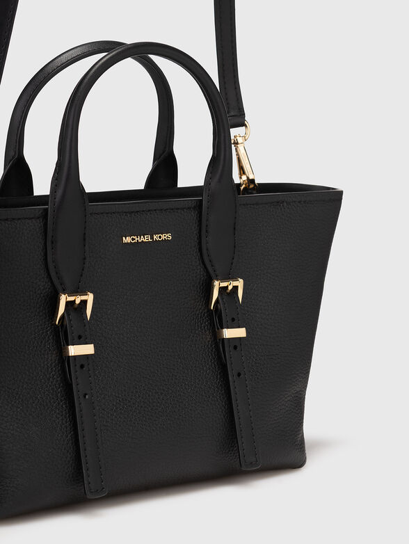 Leather bag with logo - 5