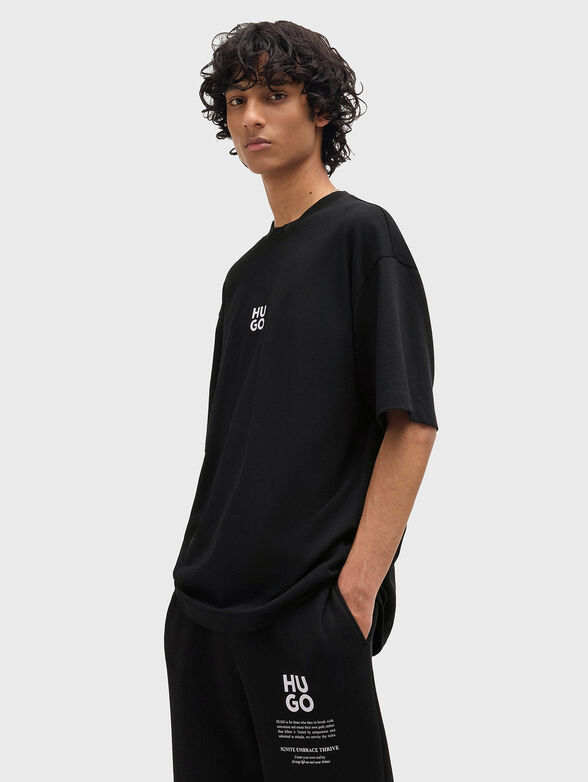 T-shirt with accent back - 1