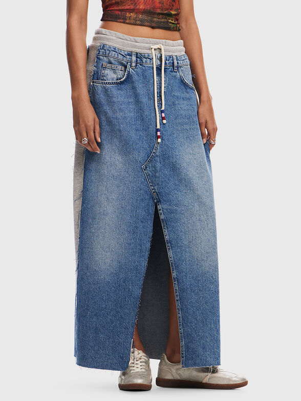 PEKIN denim maxi skirt  - 2