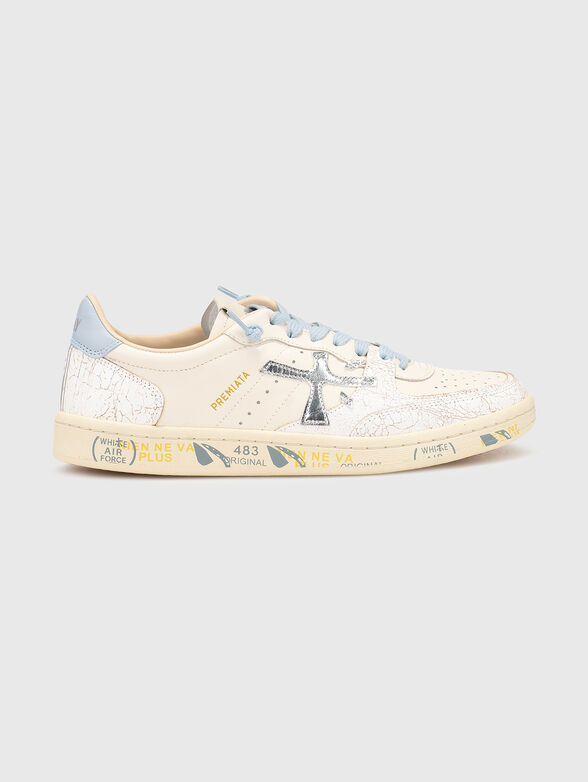 Leather sneakers with contrasting details - 1