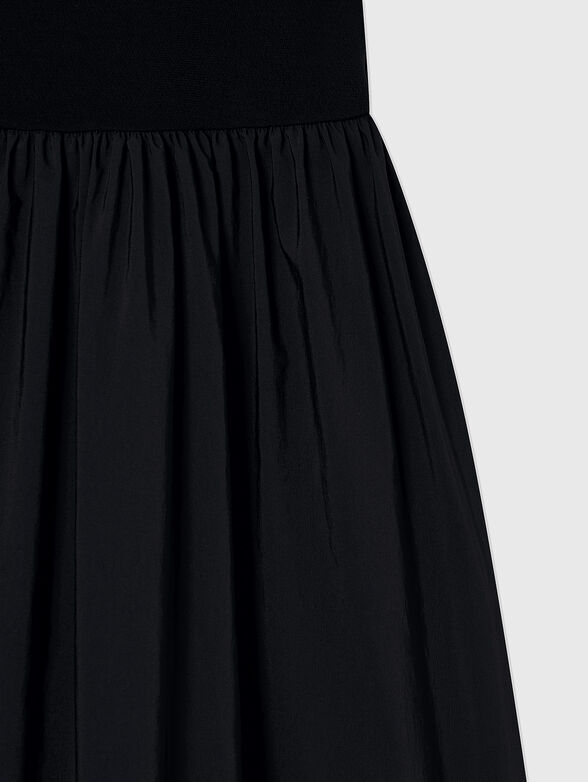 Black midi dress - 4