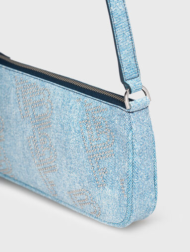 Leather bag with caps - 4