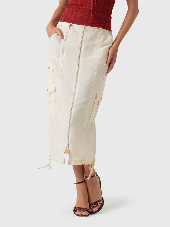 Миди пола CASEY със странични джобове - 1