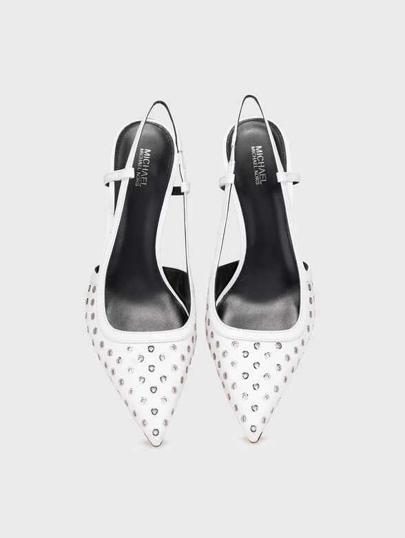 ALORA mid slingback pump with eyelets - 6