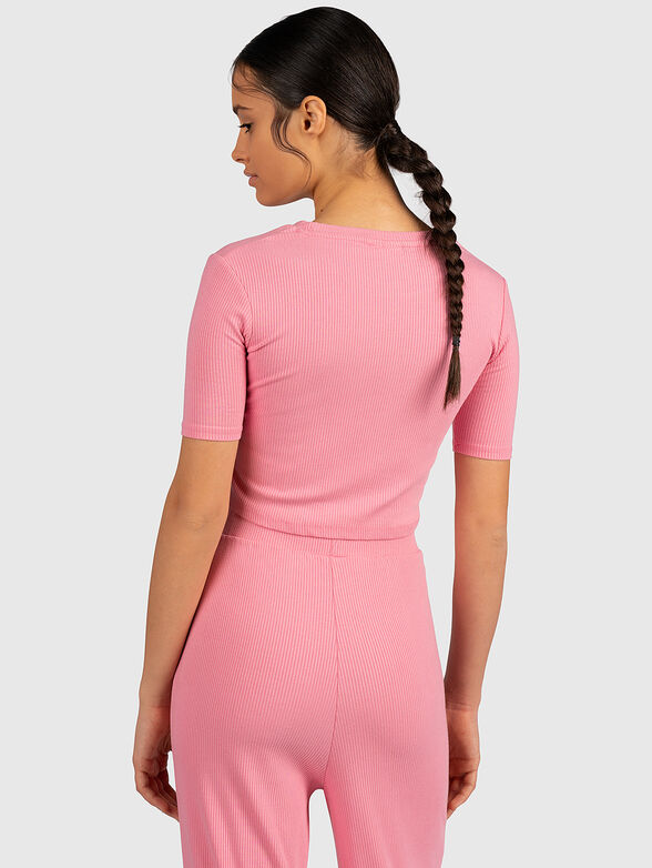 ELWYN cropped T-shirt - 3