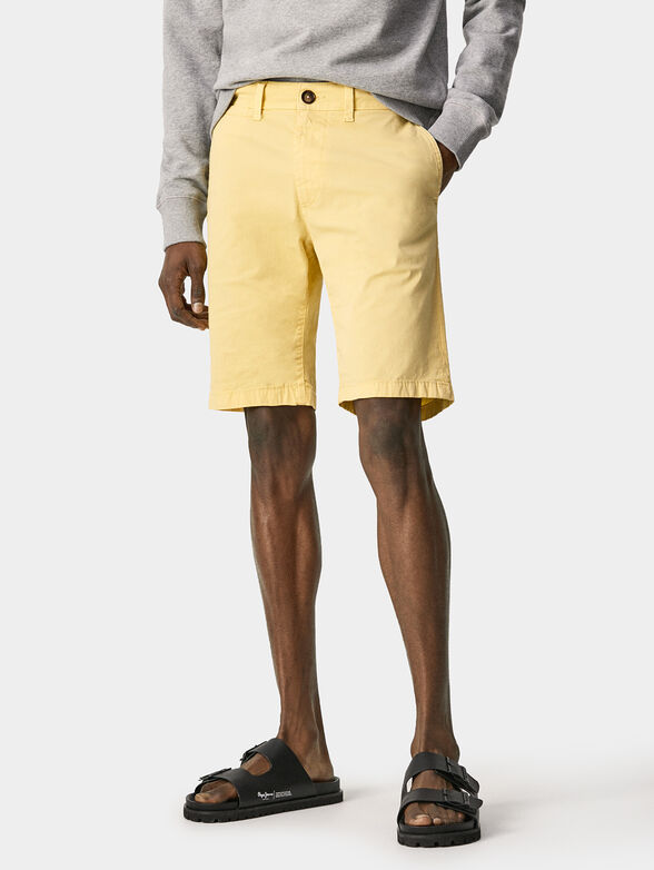 MC QUEEN beige shorts - 1